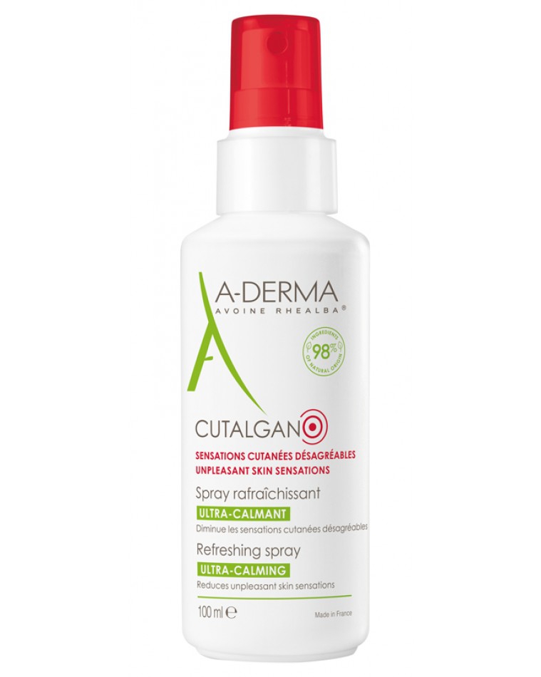 A-Derma Cutalgan Spray Rinfrescante Ultra-Lenitivo 100 ml