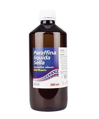 Sella Paraffina Liquida Lassativo Oleoso Lubrificante 500 ml