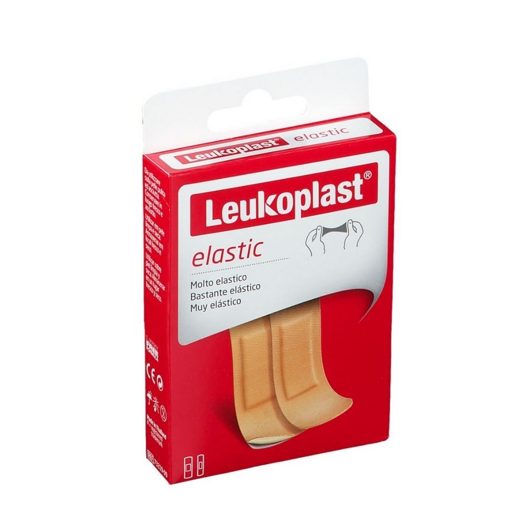 Leukoplast Elastic Cerotto Elastico 20 Pezzi Assortiti 2 Misure