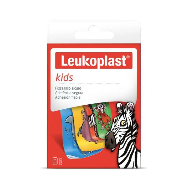 Leukoplast Kids Cerotti 8 misura 19x56mm e 4 misure 38x6333mm