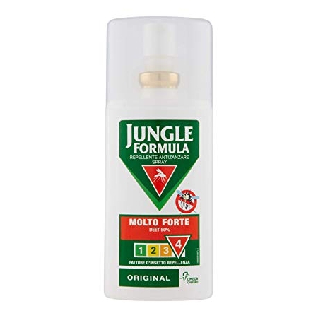 Jungle Formula Molto Forte Spray Original Repellente Antizanzare 75 ml