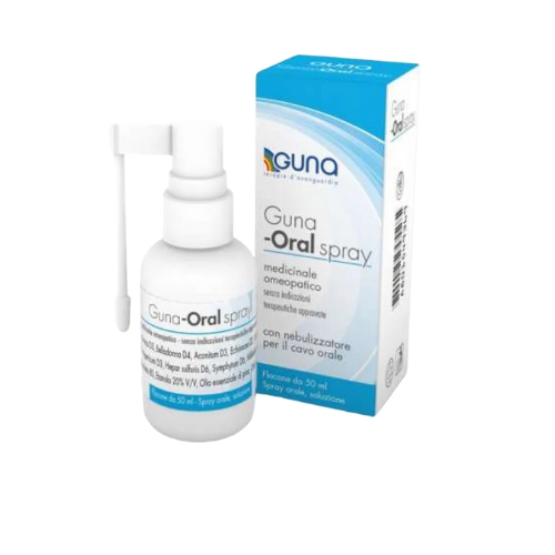 Guna Oral Spray Omeopatico per le Infiammazioni del Cavo Orale 50 ml