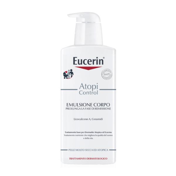 Eucerin Atopi Control Emulsione Emolliente Corpo per Pelle Secca e Atopica 400ml