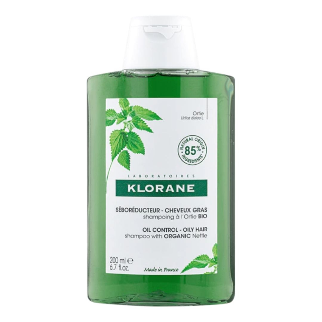 Klorane Shampoo All'ortica Seboregolatore per Cute Grassa 200 ml