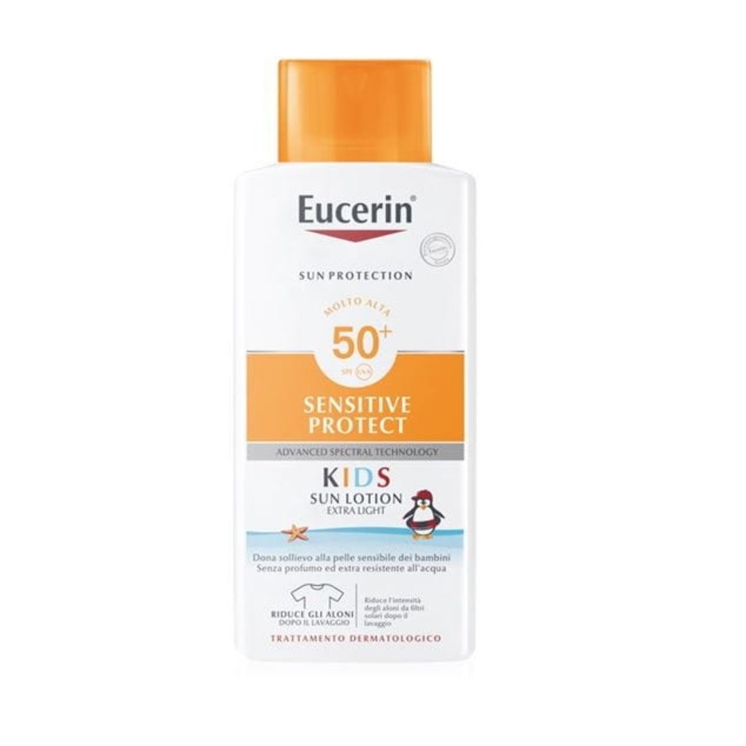 Eucerin Sun Sensitive Protect Lozione Solare Bambini Spf50+ 400 ml