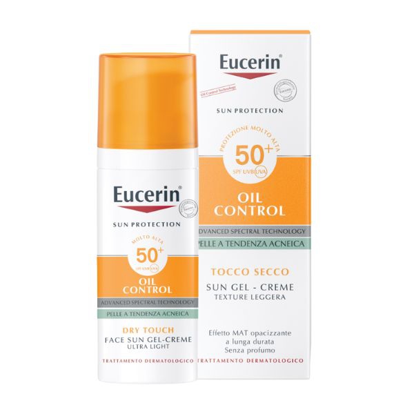 Eucerin Sun Protection Oil Control Protezione Solare Pelle Acneica SPF50 50 ml