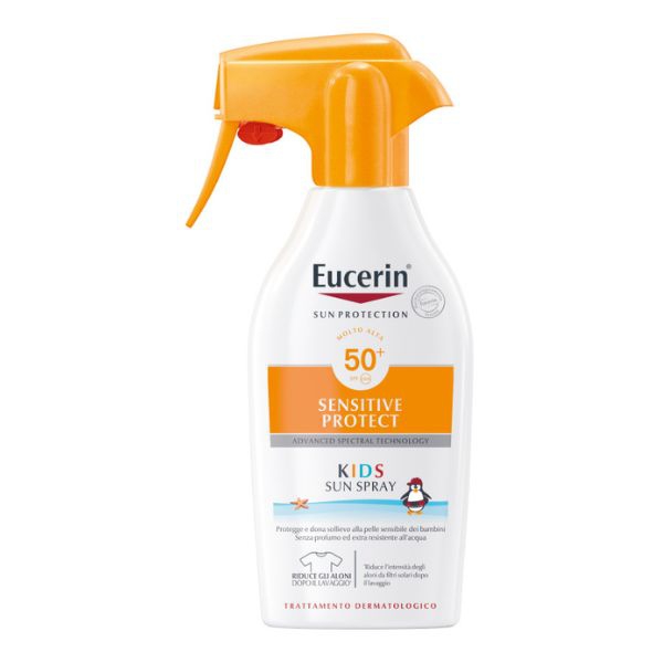 Eucerin Sentitive Protect Sun Spray Kids Protezione Bambini Spf 50+ 300 ml