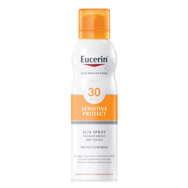 Eucerin Sun Spray Solare Transparente Dry Touch Spf30 200 ml