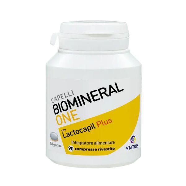 Biomineral One Lactocapil Plus Integratore Alimentare per Capelli 90 Compresse