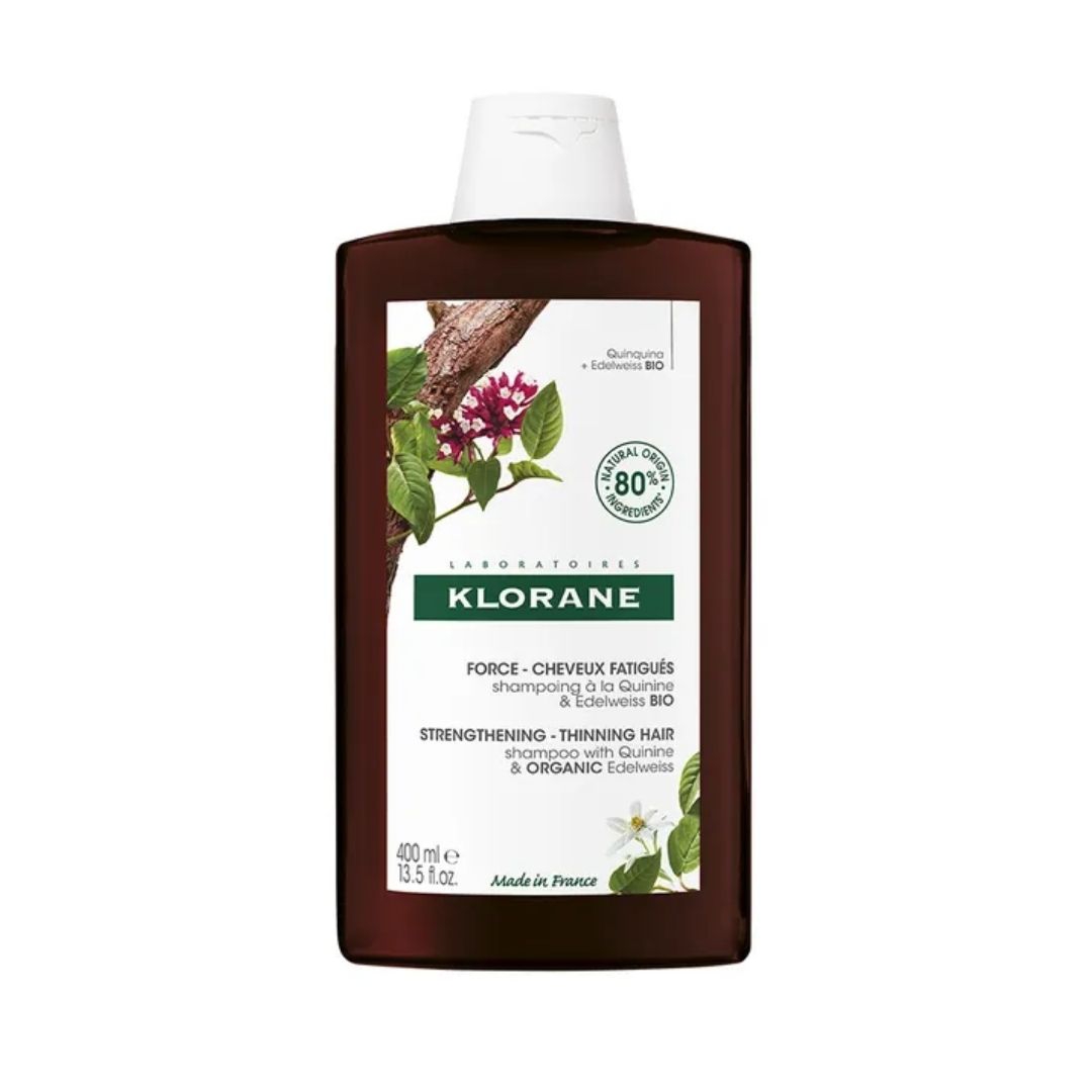 Klorane Shampoo Chinina-stella Alpina Bio Stimolante Fortificante 400 ml