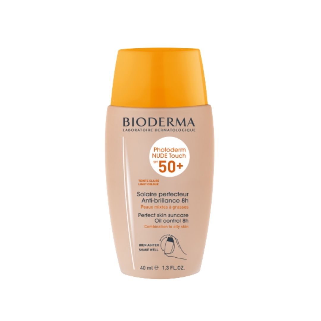 Bioderma Photoderm Nude Touch Clair SPF50+ Solare Per Pelli Miste e Grasse 40 ml