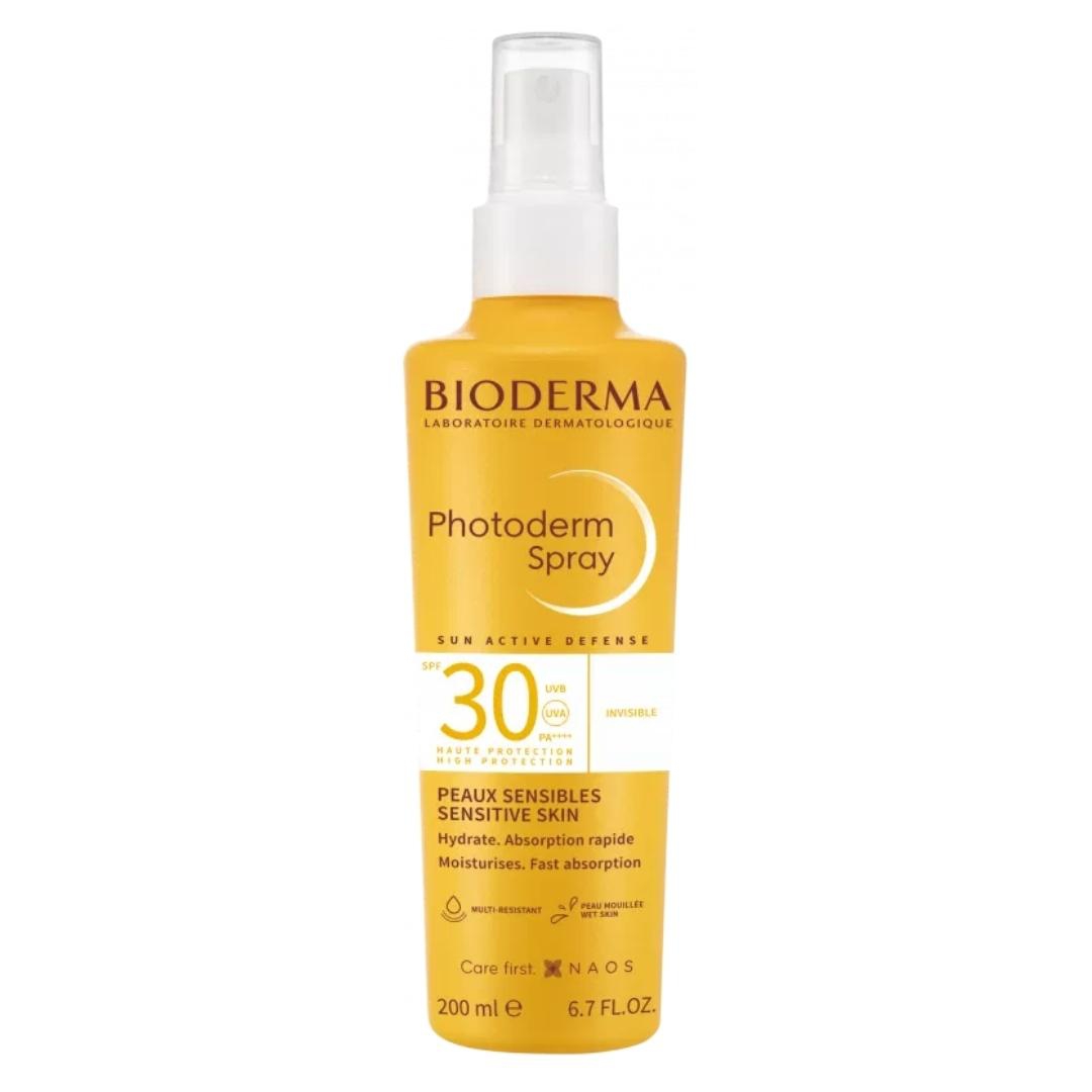 Bioderma Photoderm Spray Solare SPF30 a Rapido Assorbimento 200 ml