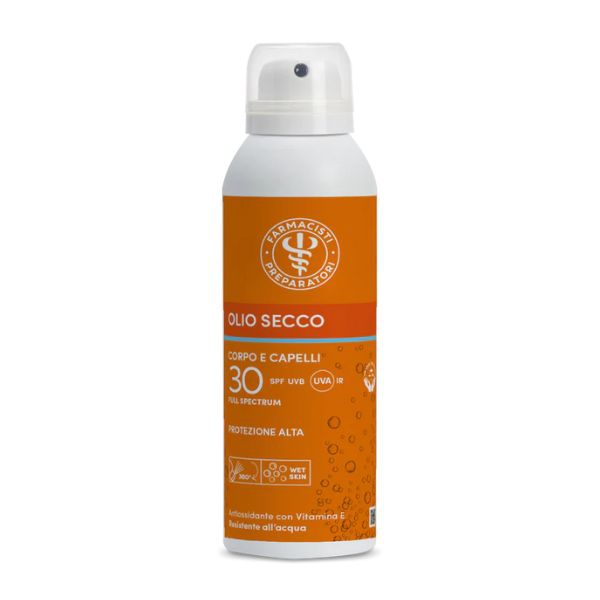 Unifarco Olio Secco Spf30 Corpo E Capelli Wet Skin Protezione Alta 150 ml