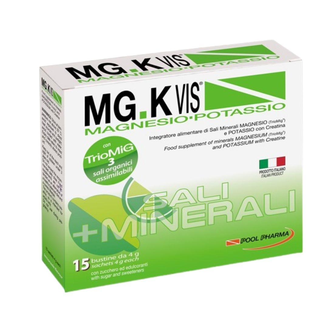 Mgk Vis Lemonade Integratore Energetico di Magnesio e Potassio 15 Bustine