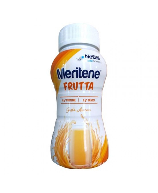 Meritene Frutta Arancia Bevanda Proteica con Vitamine e Minerali 200 ml