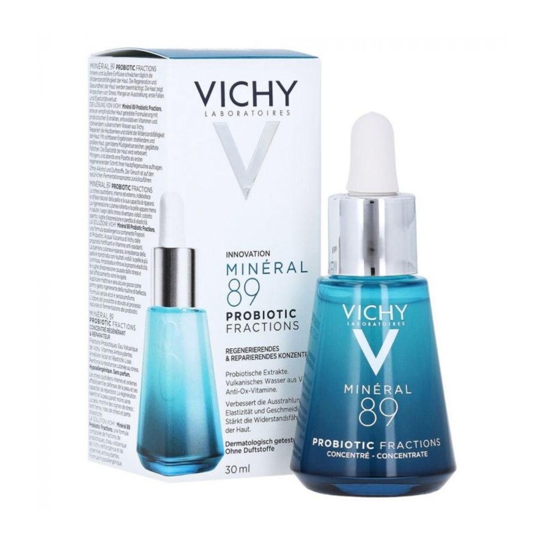 Vichy Mineral 89 Probiotic Fractions Concentrato Rigenerante e Rimpolpante 30 ml