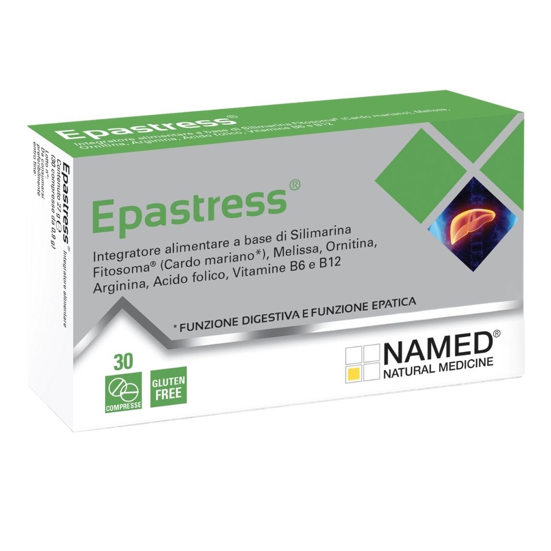 Named Epastress Integratore per la Funzione Digestiva ed Epatica 30 Compresse