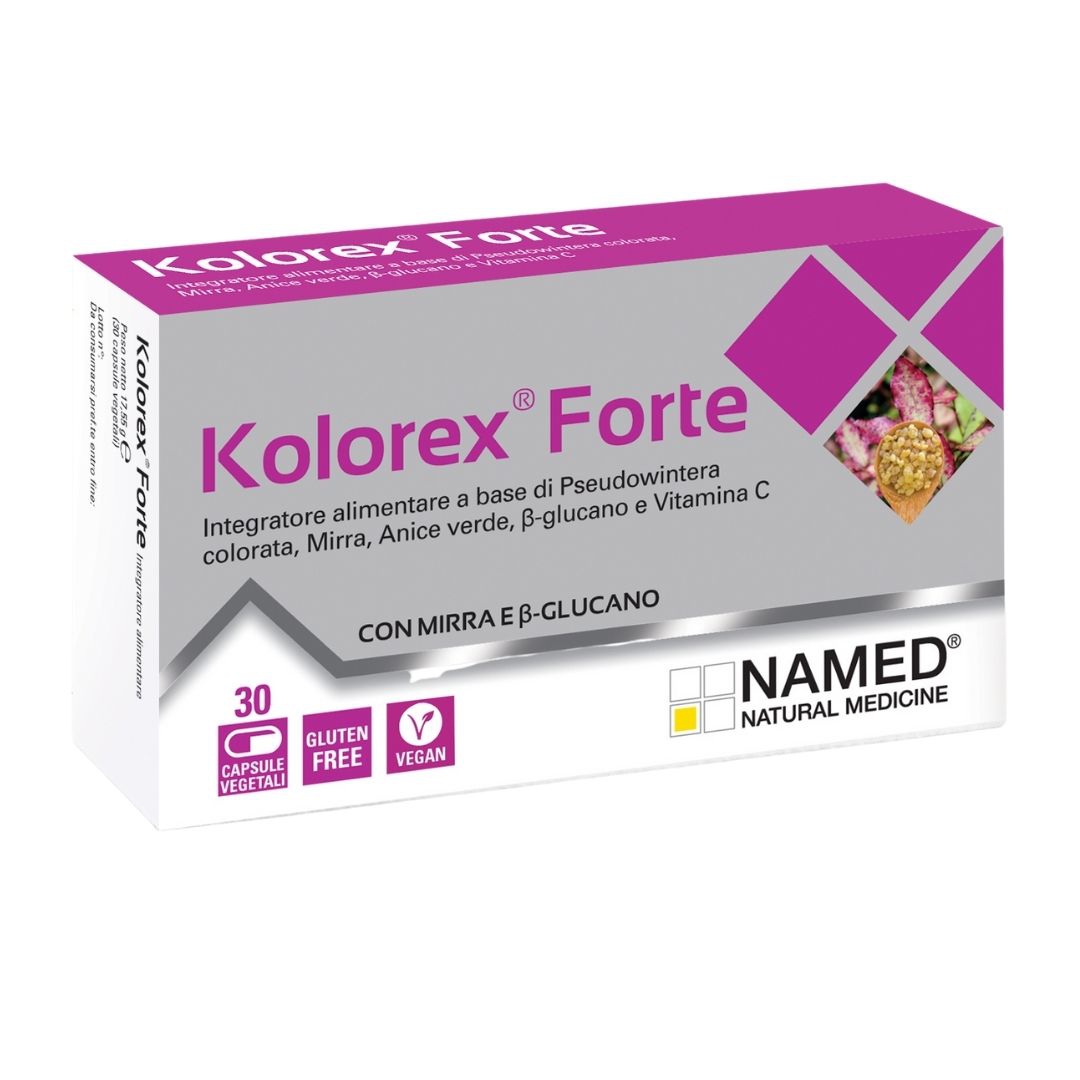 Named Kolorex Forte Integratore per le Vie Urinarie 30 Capsule