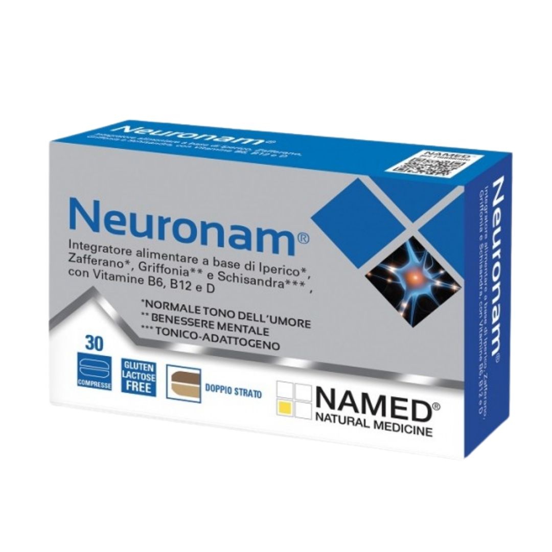 Named Neuronam Integratore per il Benessere Mentale 30 Compresse