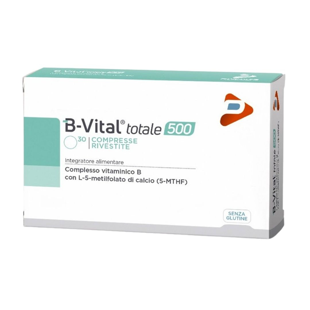 B Vital Totale 500 Integratore con Complesso Vitaminico B 30 Compresse