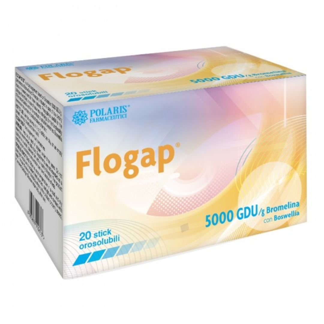 Polaris Flogap 5000 Gdu Integratore Alimentare 20 Stick Orosolubili