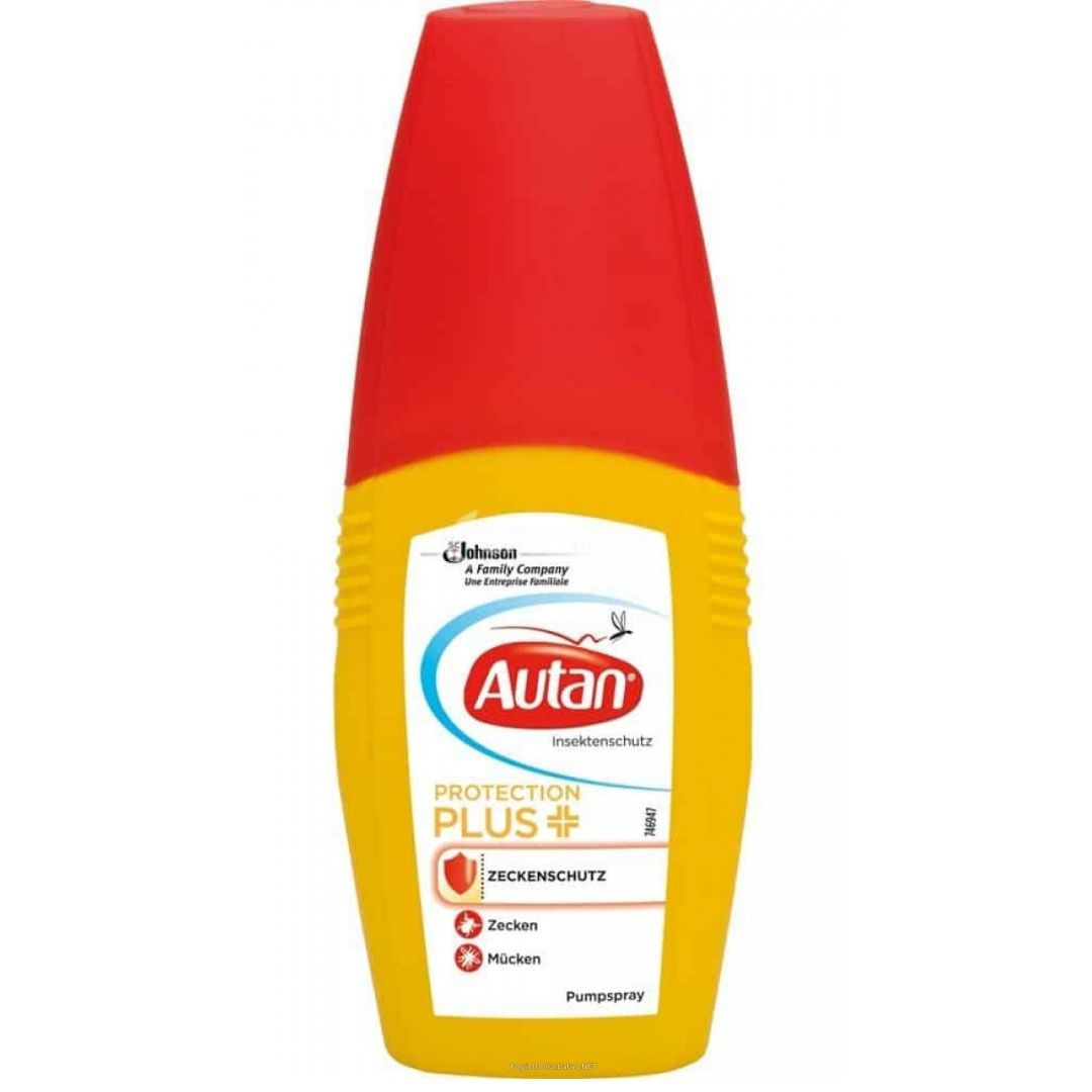 Autan Protection Plus Vapo Spray Delicato Insetto-Repellente 100 ml