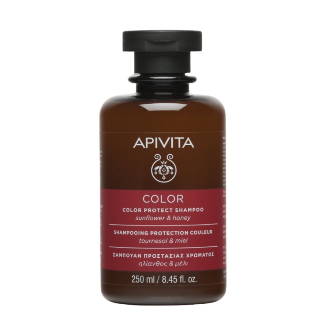 Apivita Color Shampoo Protezione Colore Girasole e Miele 250 ml