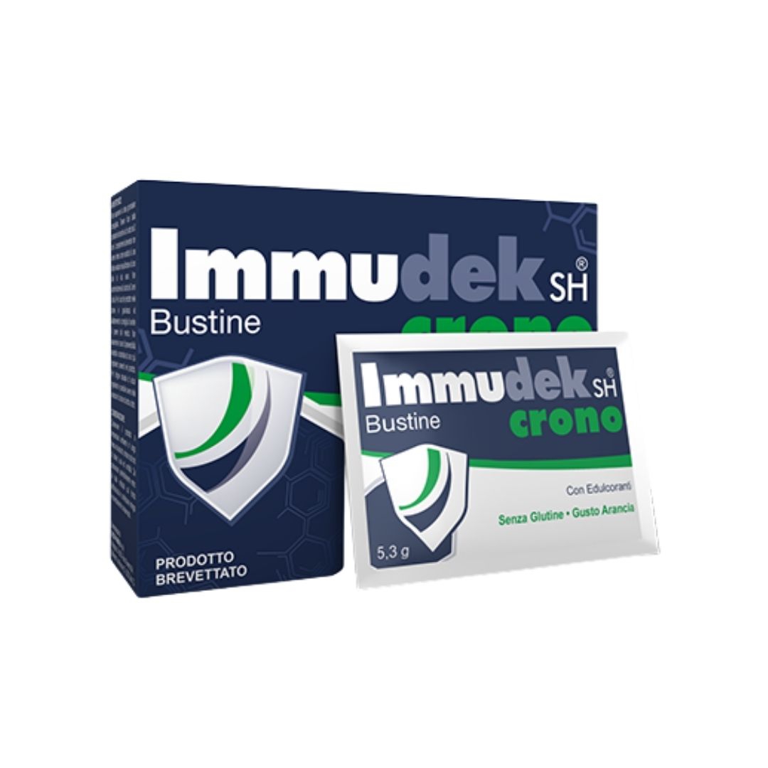 Immudek Sh Crono Integratore Alimentare Sistema Immunitario 14 Bustine