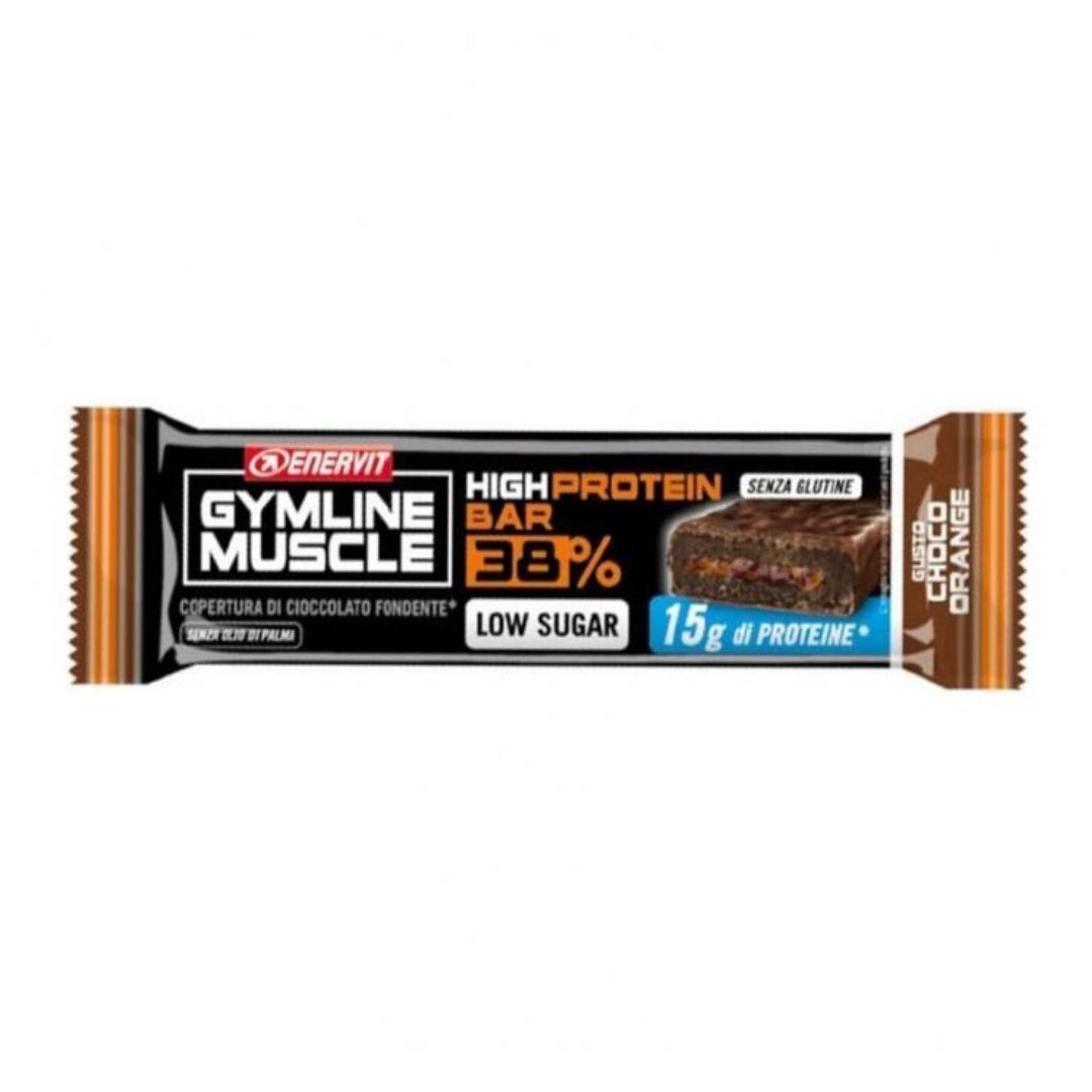 Enervit Gymline Protein Bar 38% Barretta Cioccolato arancia 40 gr.
