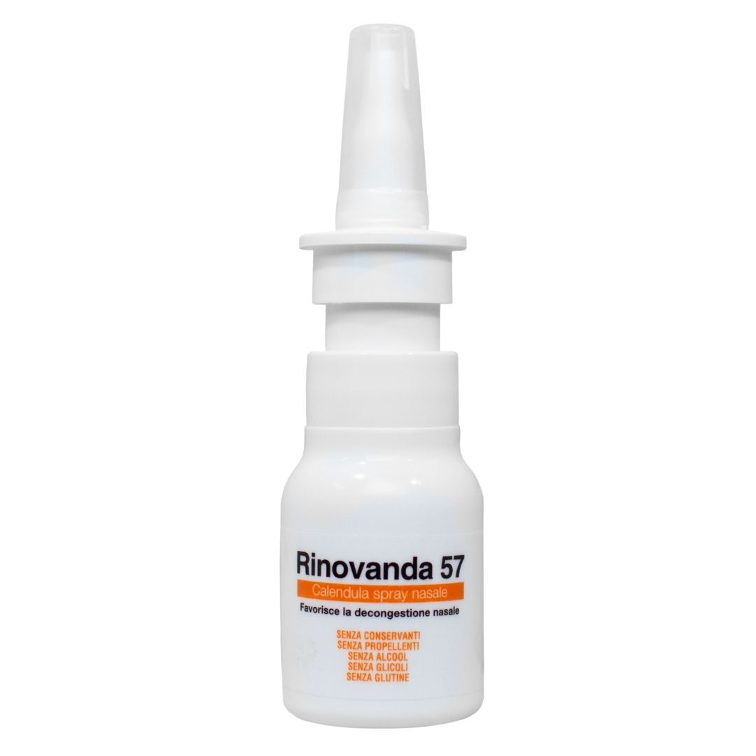 Rinovanda 57 Spray Nasale Decongestionante A Base Di Calendula 20 ml