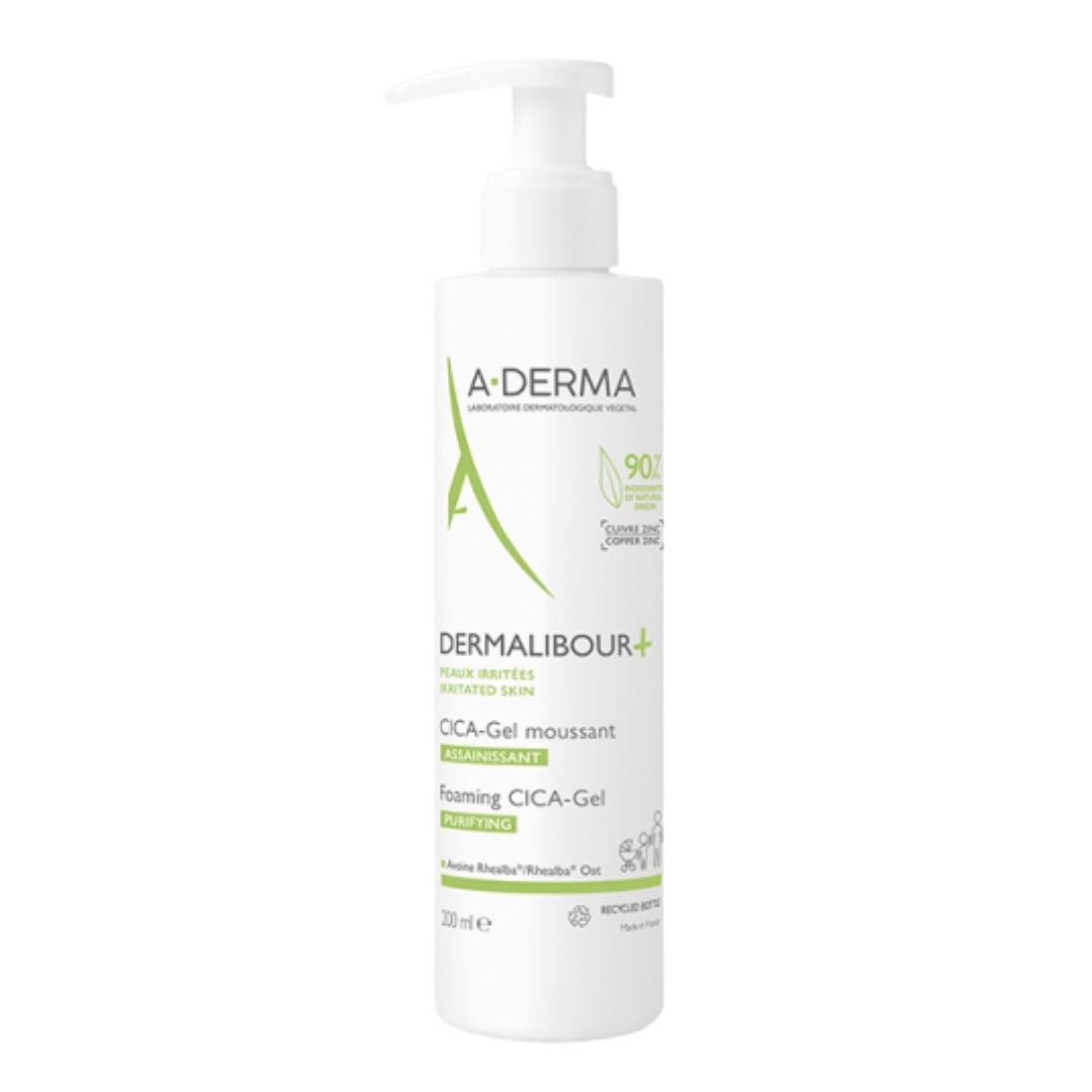 A-Derma Dermalibour+ Cica-Gel Detergente Purificante Pelle Irritata 200 ml