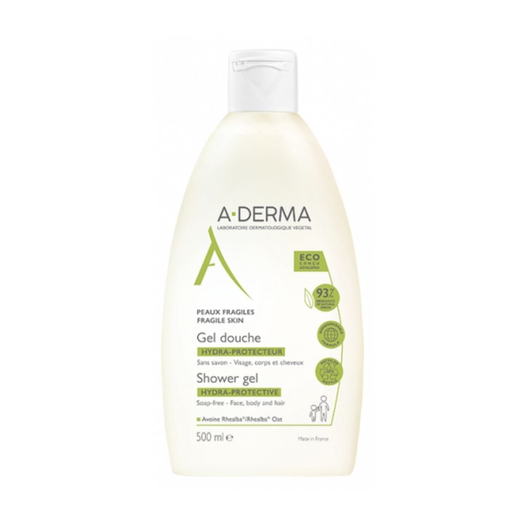 A-Derma Les Indispensables Gel Doccia Hydra Protettivo per Pelle Fragile 500 ml