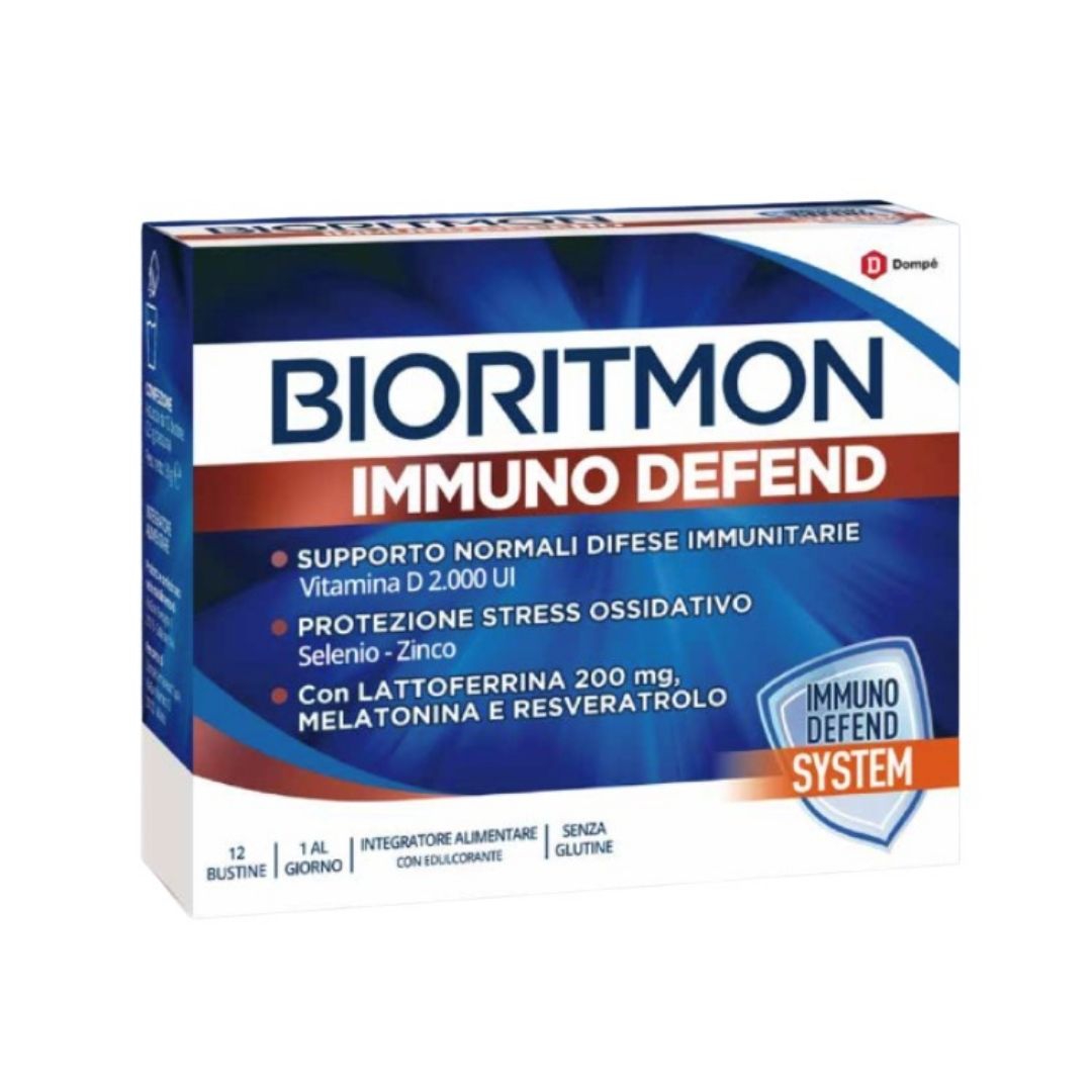 Bioritmon Immuno Defend Integratore per le Difese Immunitarie 12 Bustine