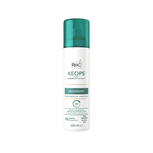 Roc Keops Deodorante Spray Fresco 48h   100 ml