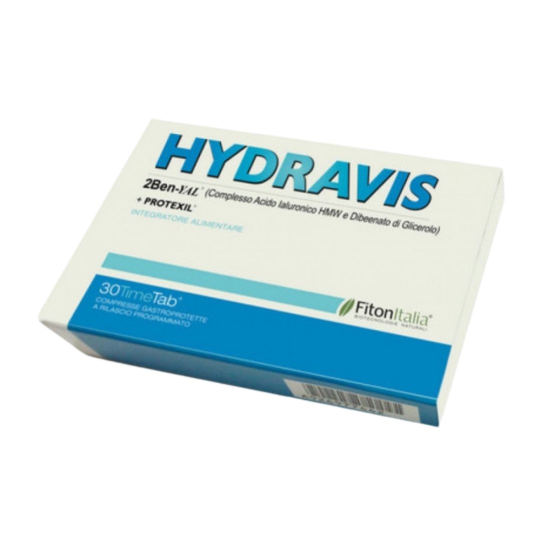 Hydravis Integratore Alimentare con Acido Ialuronico 30 compresse
