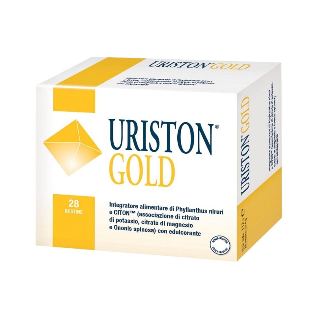 Uriston Gold Integratore per la Funzionalit delle Vie Urinarie 28 Bustine