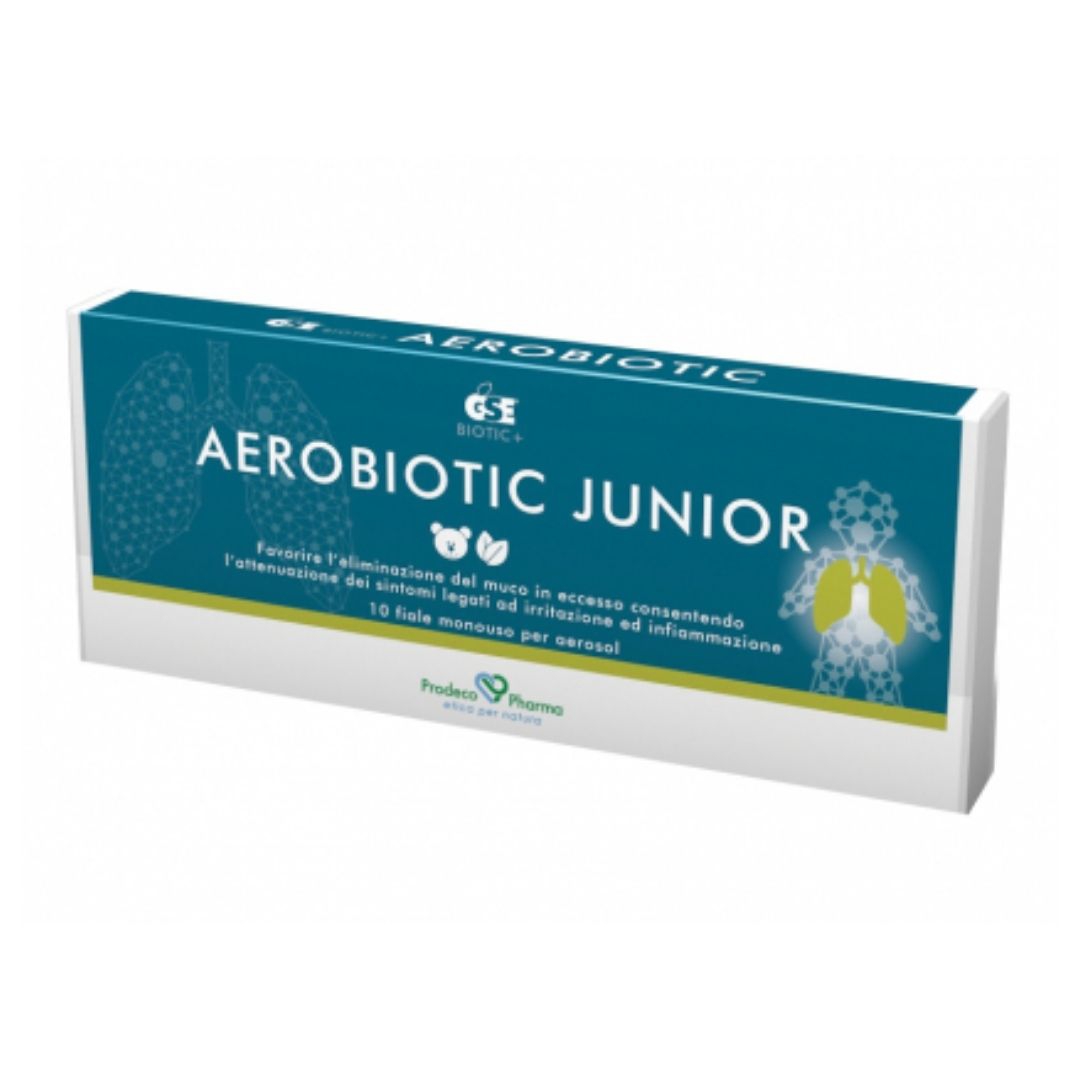 Gse Aerobiotic Junior Soluzione Idratante e Fluidificante 10 flaconcini