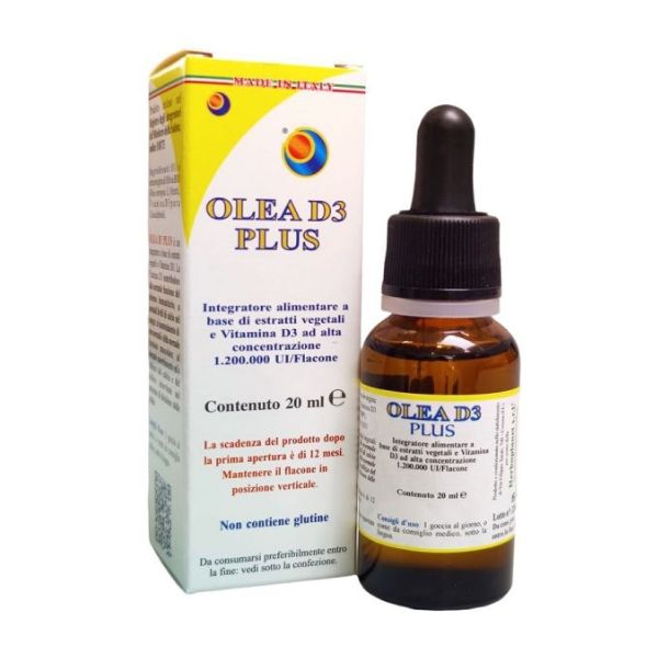Olea D3 Plus Gocce Integratore per il Sistema Immunitario 20 ml