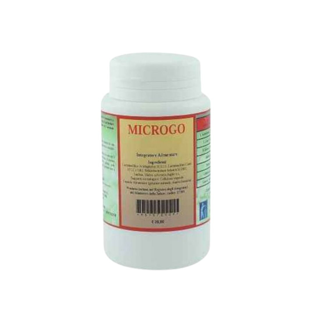 Microgo Integratore per l'Equilibrio della Flora Batterica Intestinale 30capsule
