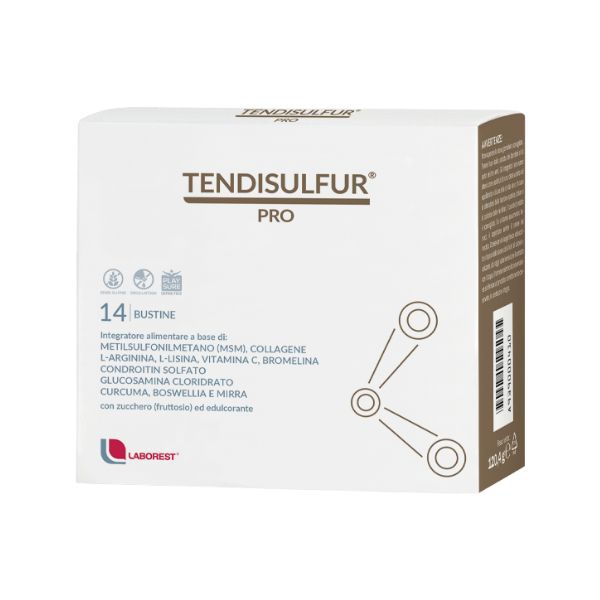 Tendisulfur Pro Integratore Per Tendini E Funzionalit Articolare 14 Bustine
