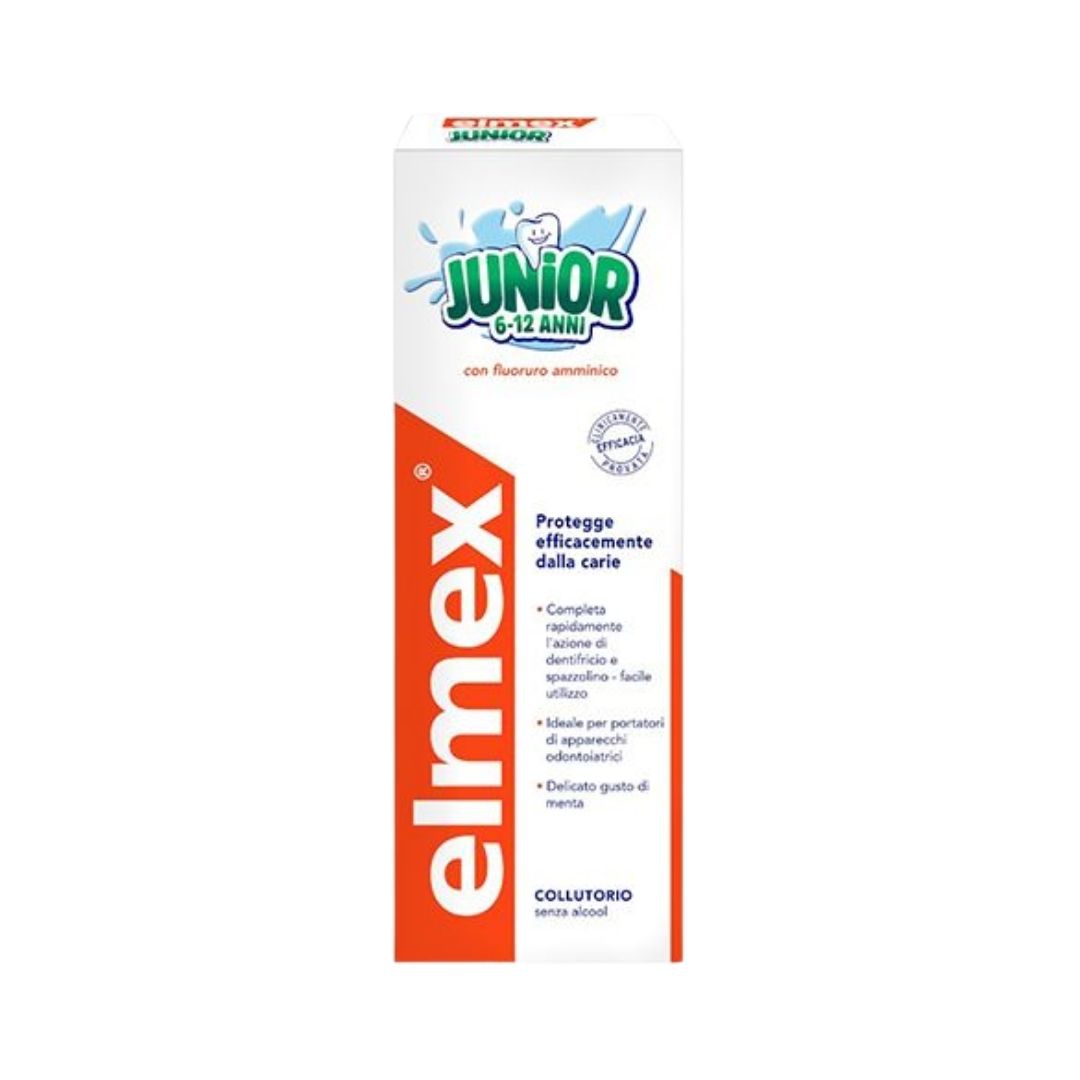 Elmex Junior Collutorio per la Prevenzione delle Carie 400 ml