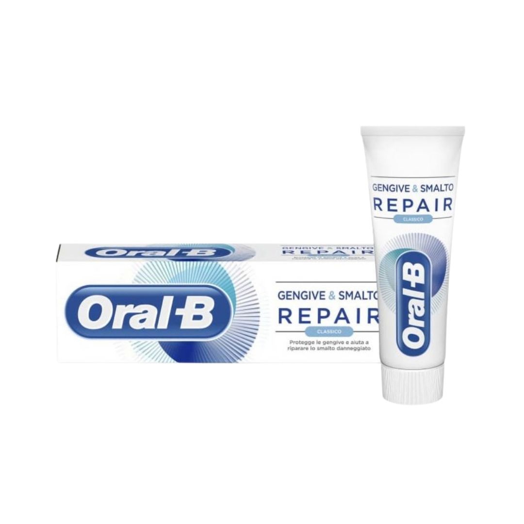 Oral B Dentifricio Gengive e Smalto Repair Classico 75 ml