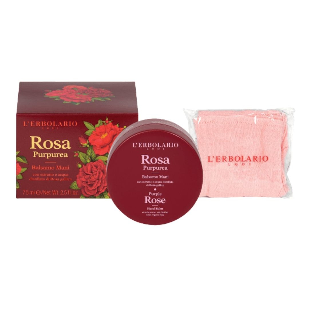 L'erbolario Rosa Purpurea Balsamo Mani Idratante ed Emolliente 75 ml