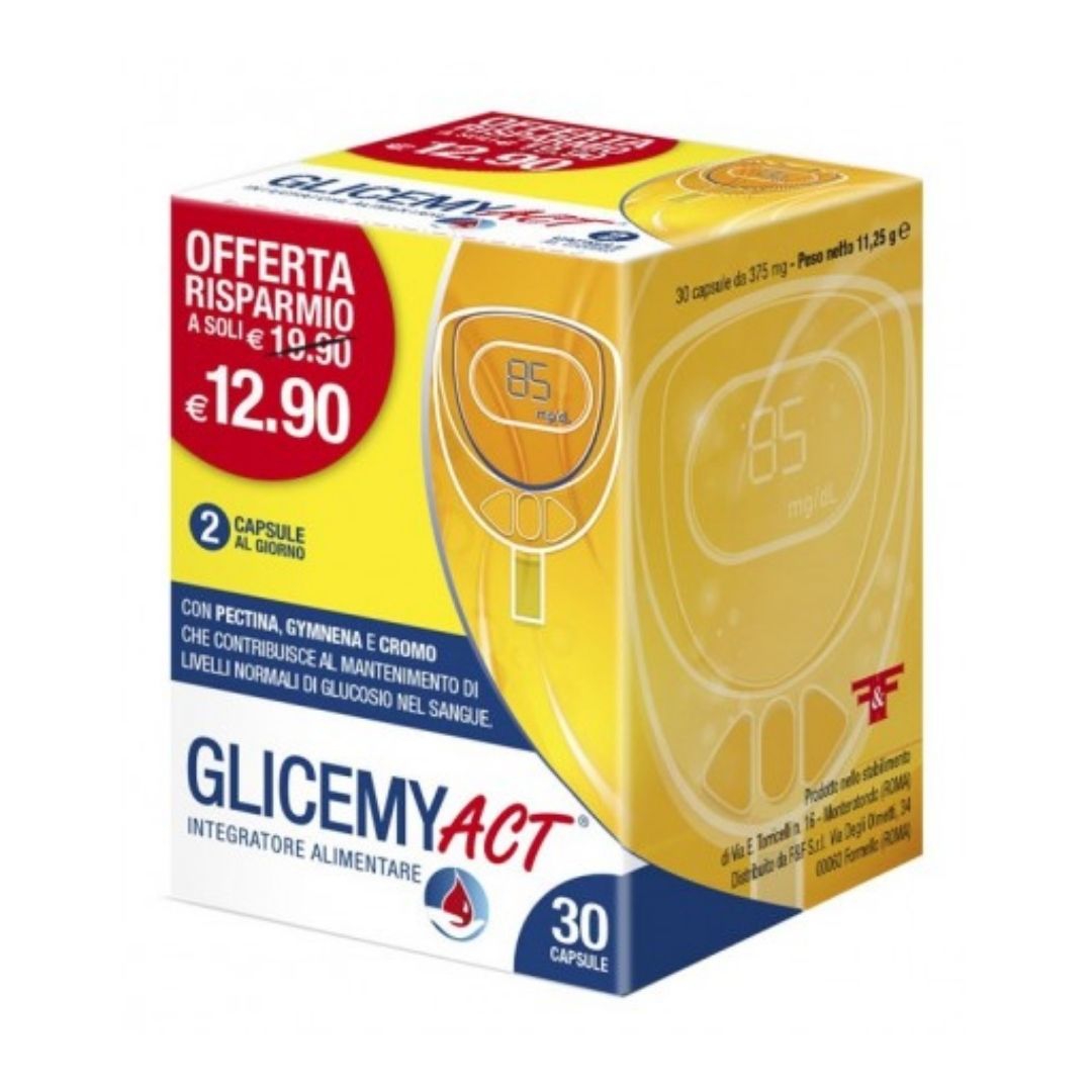 Glicemy Act Integratore Alimentare 30 Capsule