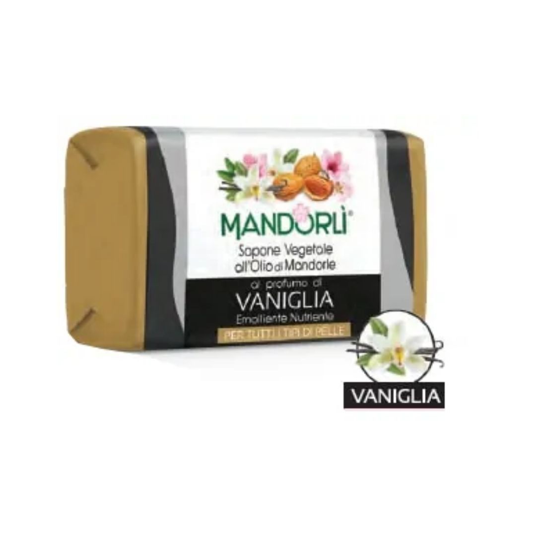 Mandorli Sapone Vaniglia Emolliente e Nutriente 100 G