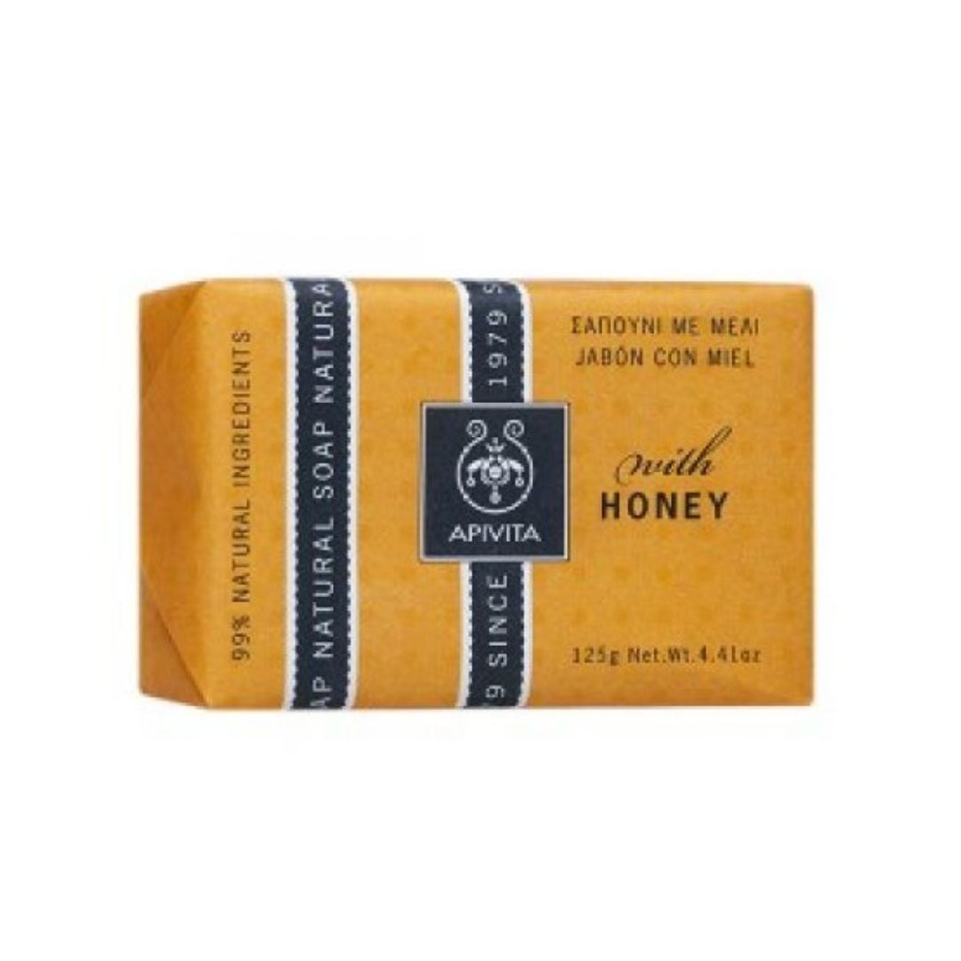Apivita Natural Soap Honey Saponetta al Miele 125 g