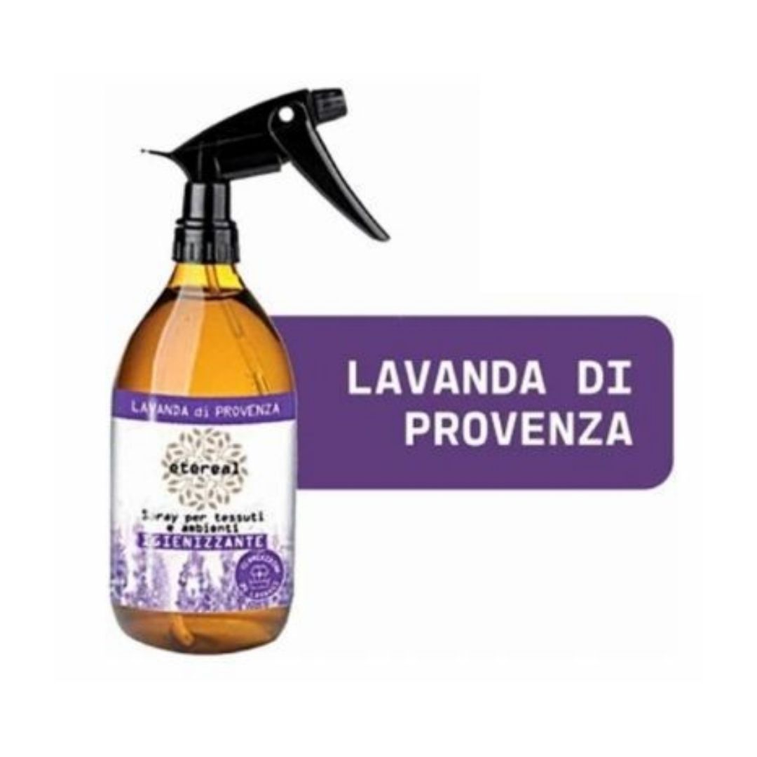 Etereal Spray Per Tessuti E Ambienti Igienizzante Lavanda Di Provenza 250 ml