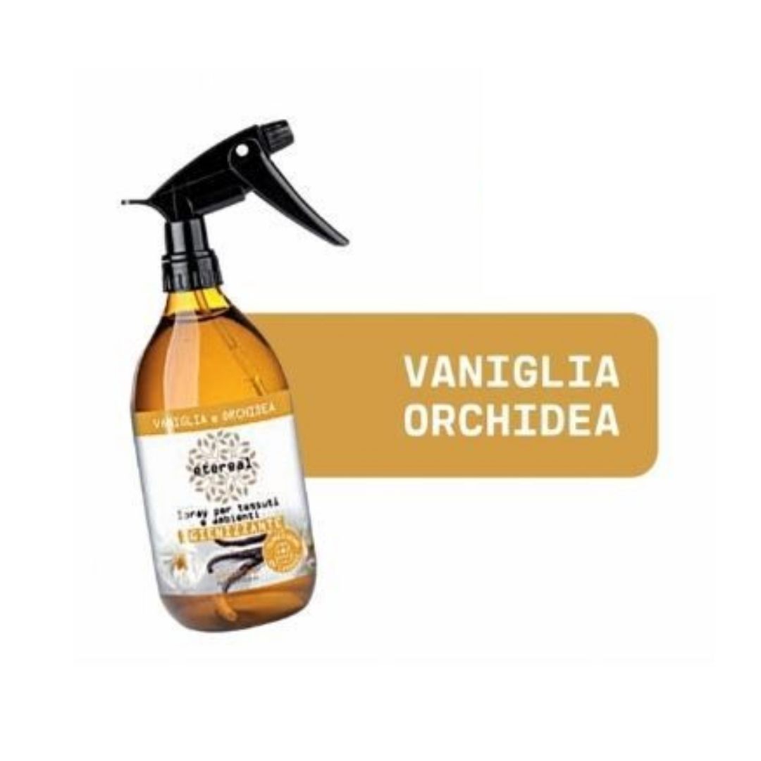 Etereal Spray Per Tessuti E Ambienti Igienizzante Vaniglia E Orchiedea 250 ml