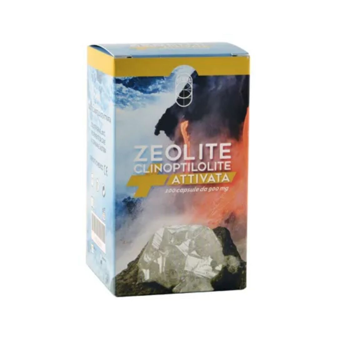 Zeolite Clinoptilolite Attivata 100 Capsule 900 Mg