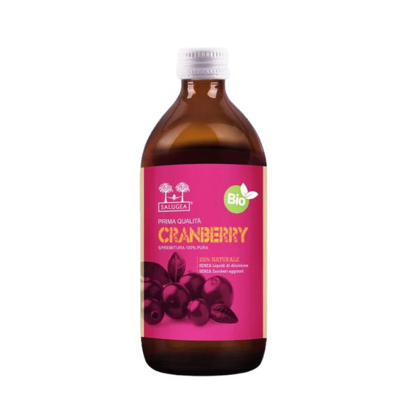 Salugea Succo Cranberry Bio Integratore per le Vie Urinarie 500 ml